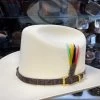 Genuine Dark Brown Caiman Leather Hat Band -Guadalajara Western Wear IMG 4887