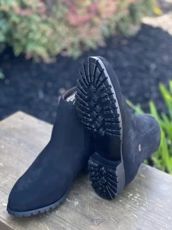 Original Michel Charro Nobuk Negro Industrial Sole Botines -Guadalajara Western Wear IMG 4908