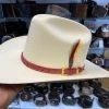 Tombstone 1000x Johnson (Copa Alta) With Genuine Red Caiman Leather Band -Guadalajara Western Wear IMG 4983