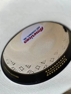 American Hat Co. Straw #8500 Crown: Minnick Brim: 4" CHL Trim: 2 CAHS -Guadalajara Western Wear IMG 5114 1