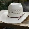 American Hat Co. Straw #8300 Crown: Minnick Brim: 4" CHL Trim: 2 CAHS -Guadalajara Western Wear IMG 5132