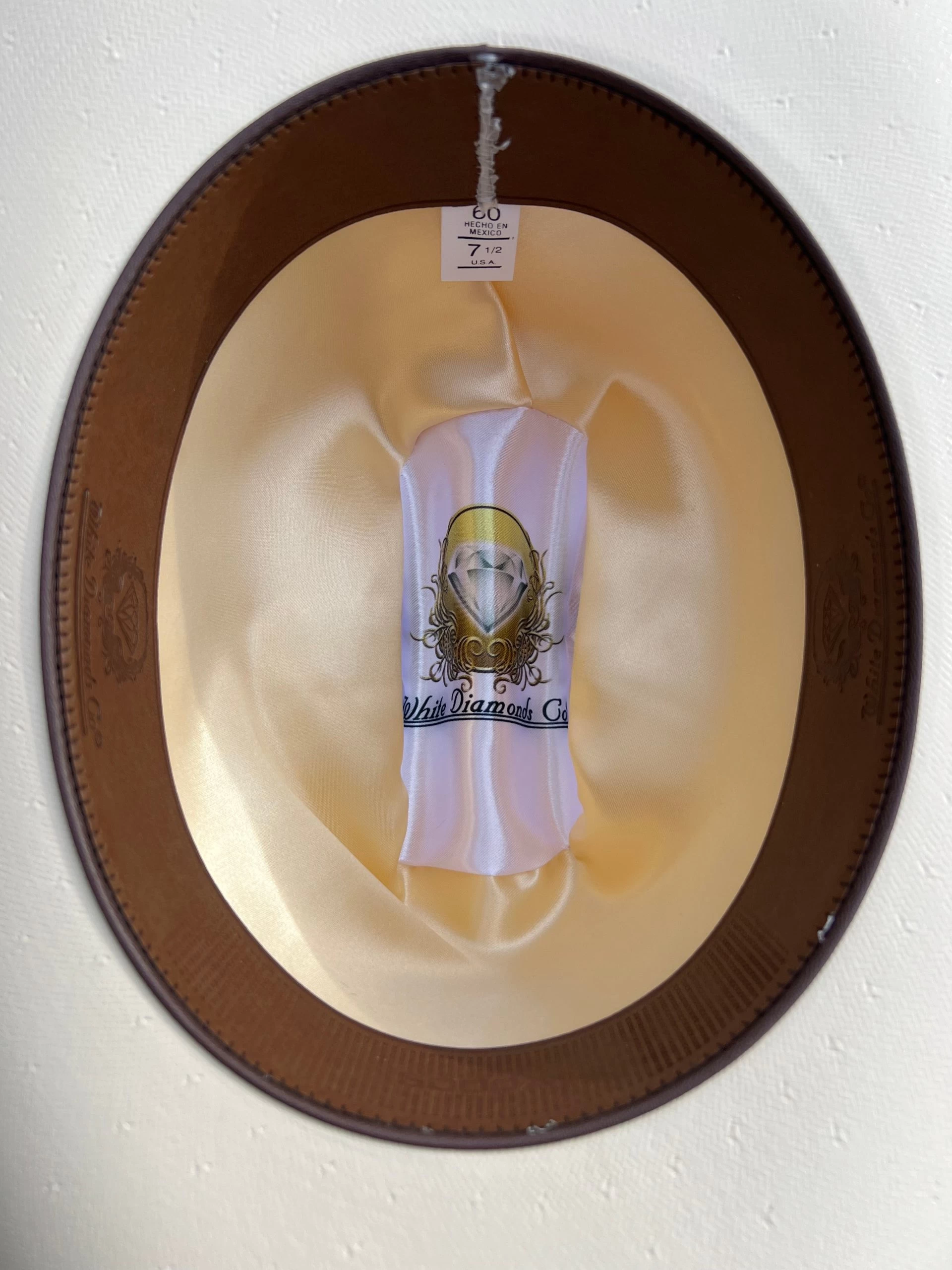 5000X Alegres Del Barranco Copa Chica 4.5" Falda 3.5" Horma Sinaloa (Toquilla Avestruz Cafe) 8 5000X Alegres Del Barranco Copa Chica 4.5" Falda 3.5" Horma Sinaloa (Toquilla Avestruz Cafe) - Image 6