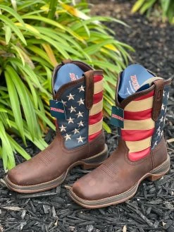 Ariat Rebel Patriotic Pull-On Durango Western Boot -Guadalajara Western Wear IMG 54942