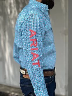 Ariat Team Ivandell Aquaville Classic Fit Shirt -Guadalajara Western Wear IMG 5513