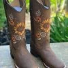 Reyme Crazy Tang Sunflower Stitched Cowgirl Boot -Guadalajara Western Wear IMG 5619
