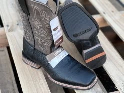 Ariat Men's Black/Slate Grey Everlite Countdown Western Boot -Guadalajara Western Wear IMG 5666