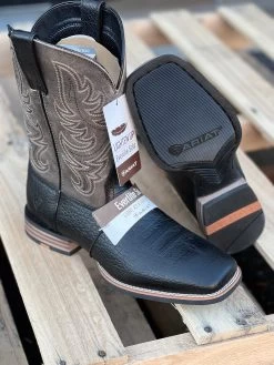 Ariat Men's Black/Slate Grey Everlite Countdown Western Boot -Guadalajara Western Wear IMG 5667