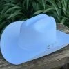 10x Larry Mahan Oro Blanco/White Fur Felt Cowboy Hat (Horma JOAN) -Guadalajara Western Wear IMG 5746