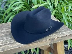 10x Larry Mahan Jerarca Black Fur Felt Cowboy Hat -Guadalajara Western Wear IMG 5756