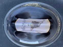 10x Larry Mahan Jerarca Black Fur Felt Cowboy Hat -Guadalajara Western Wear IMG 5759