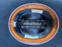 30x Larry Mahan Opulento Black Fur Felt Cowboy Hat -Guadalajara Western Wear IMG 5773