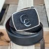 Cuadra Black Stingray Modern Leather Belt (NEW) -Guadalajara Western Wear IMG 5817