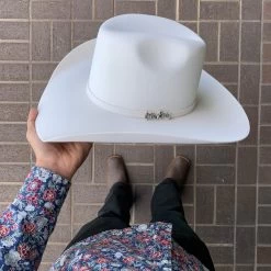 Renegado 6x White Premium Fur Felt Cowboy Hat (EXCLUSIVE ITEM)
