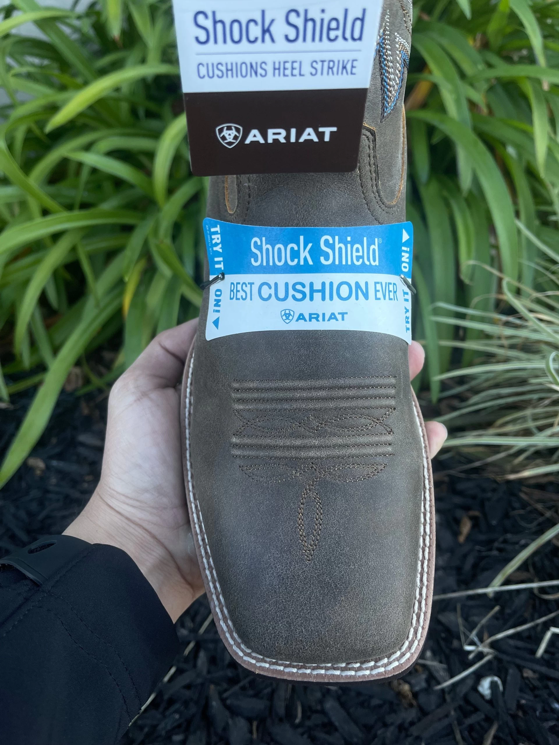 Ariat Men's Brander Bear Brown Western Boot 4 Ariat Men's Brander Bear Brown Western Boot - Image 2