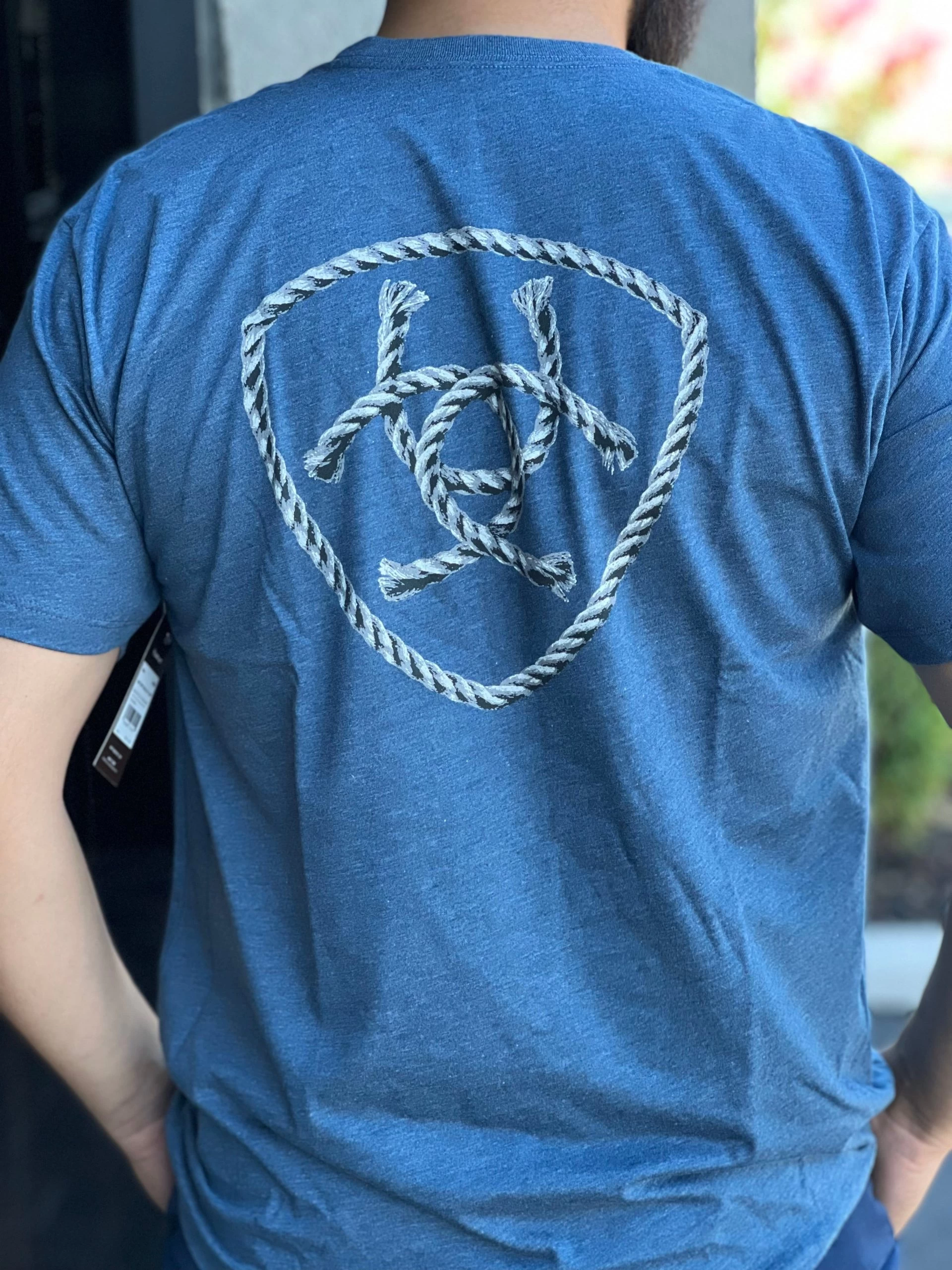 Ariat Sailor Blue Heather T-Shirt 3 Ariat Sailor Blue Heather T-Shirt