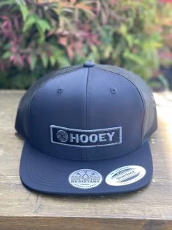 Hooey Black Lockup Cap