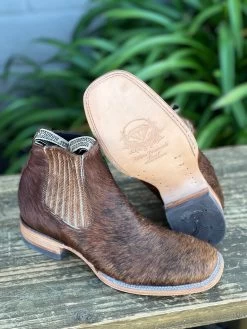 Botin Vaquero Pelo De Beserro - White Diamond Boots