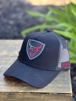 Honker Hats - Blk/Red