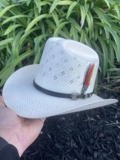 Tombstone 30x El Viejon Flower Crown (Copa Alta) Cowboy Straw Hat -Guadalajara Western Wear IMG 65822 1