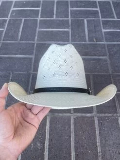 Tombstone 30x El Viejon Flower Crown (Copa Alta) Cowboy Straw Hat -Guadalajara Western Wear IMG 6591