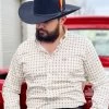 Platini Camisa Vaquera (Light Brown)- CWL8915 -Guadalajara Western Wear IMG 6670