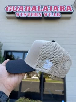 LA "Sombrero" - Khaki/Negro -Guadalajara Western Wear IMG 6759