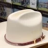 Genuine Burgundy Stingray Leather Hat Band -Guadalajara Western Wear IMG 7177
