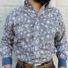 Ariat Skyler Eiffel Tower Classic Fit Long Sleeve Shirt -Guadalajara Western Wear IMG 75792 1