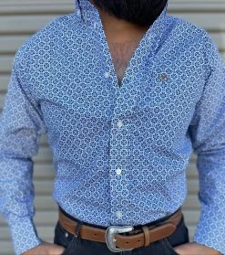 Ariat Team Maurice Fitted Fit Long Sleeve Shirt