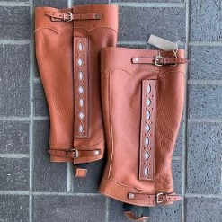 Polaina Hebilla Cognac / Honey Chaps