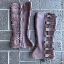 Polaina Broche Cafe / Brown Chaps