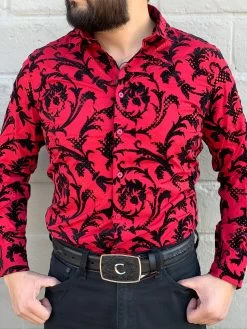 Platini Men's Digital Button Up Shirt - MFL8467