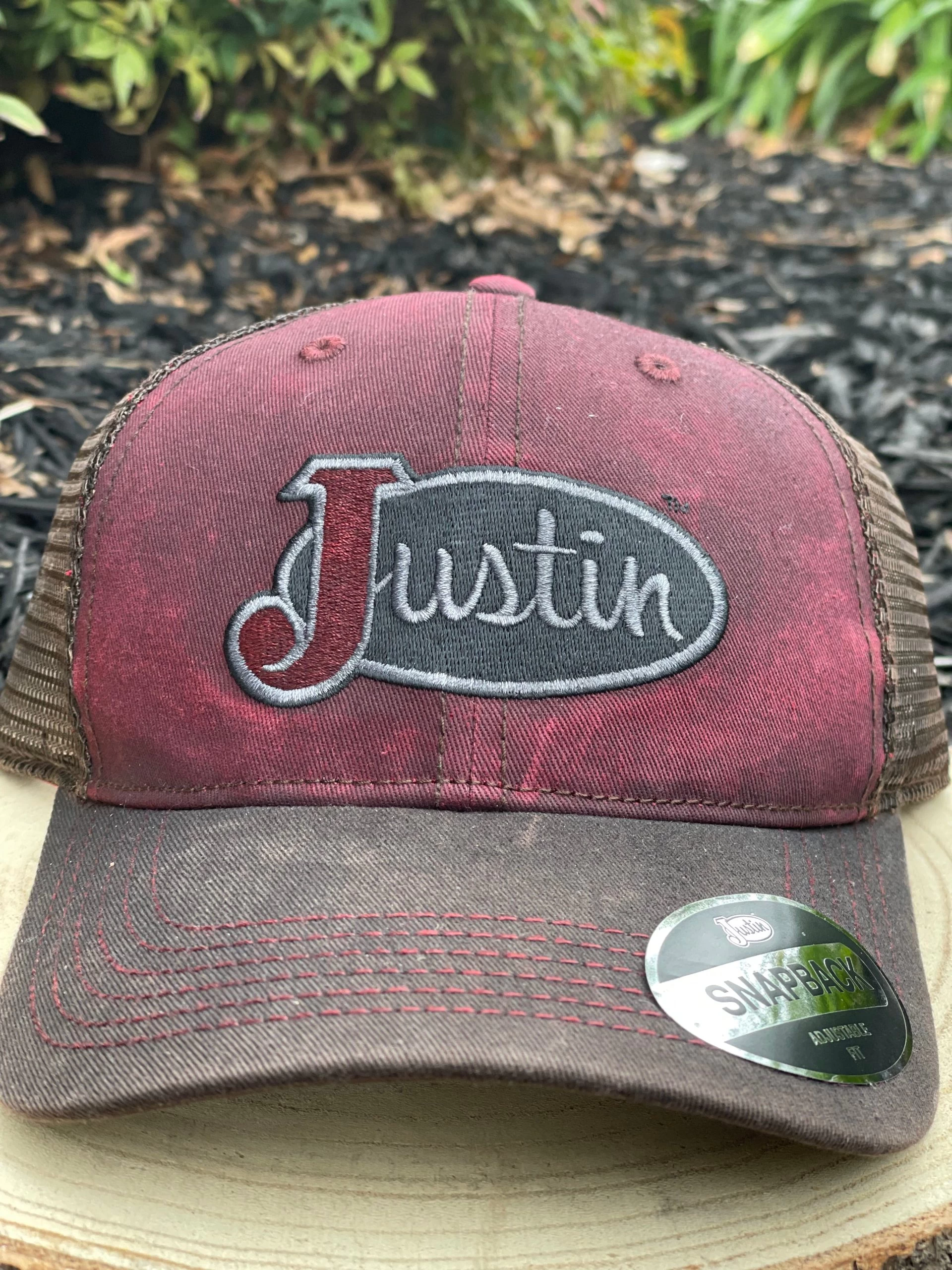 Justin Cap - Red 3 Justin Cap - Red