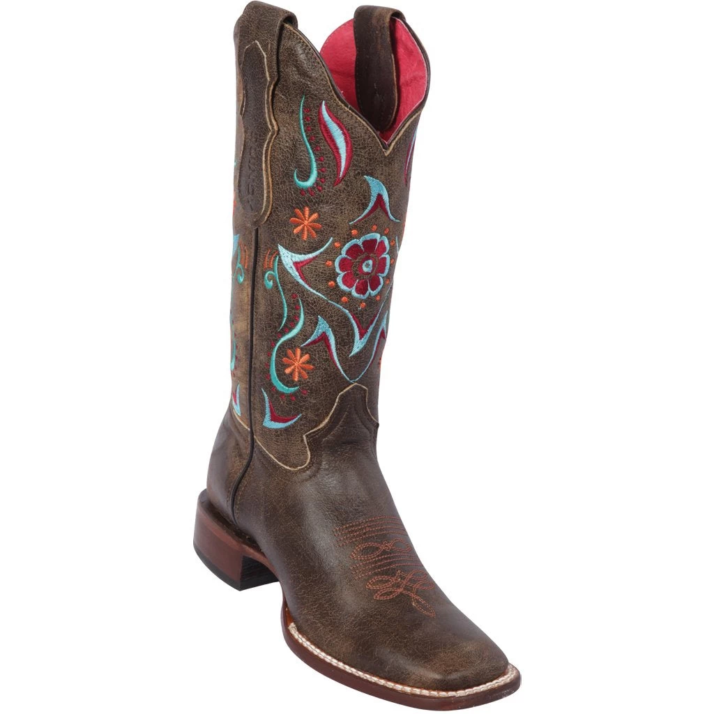Quincy Wide Square Toe Western Cowgirl Boots - Q3225059F 3 Quincy Wide Square Toe Western Cowgirl Boots - Q3225059F