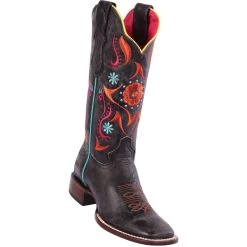 Quincy Wide Square Toe Western Cowgirl Boots - Q3225409F