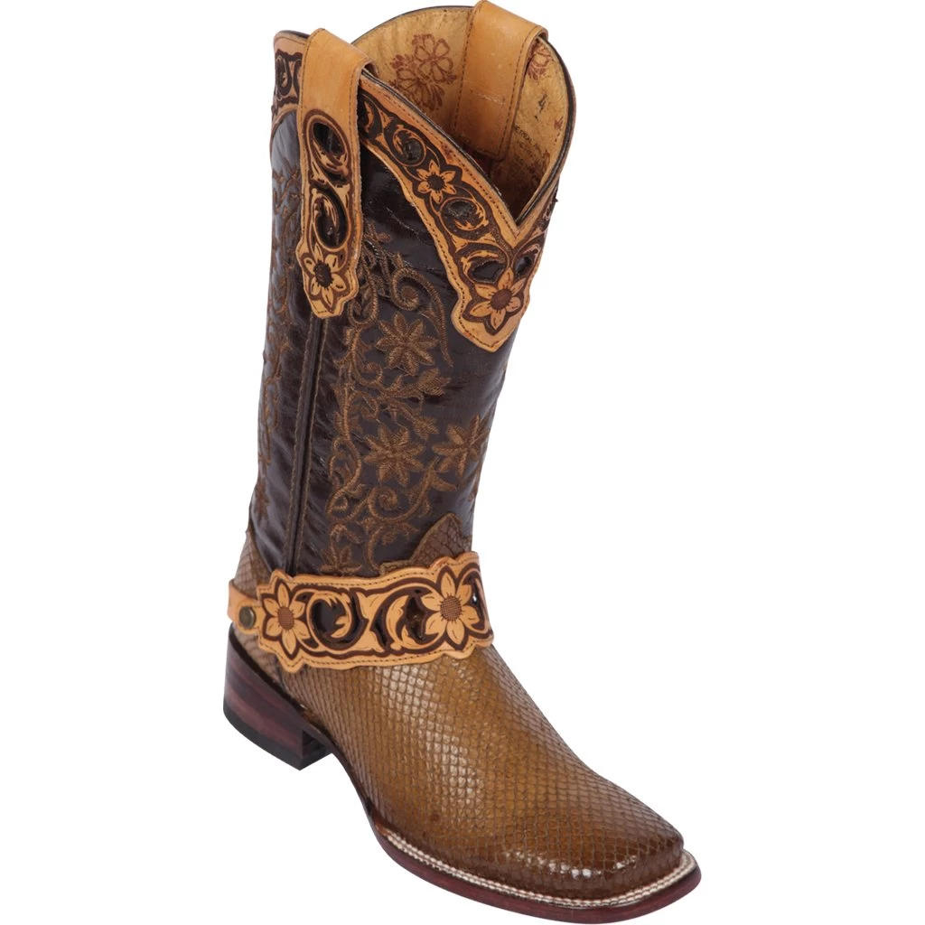 Quincy Wide Square Toe Western Cowgirl Boots - Q3225731 4 Quincy Wide Square Toe Western Cowgirl Boots - Q3225731 - Image 2