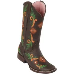 Quincy Wide Square Toe Western Cowgirl Boots - Q3226294