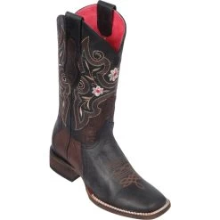 Quincy Wide Square Toe Western Cowgirl Boots - Q322F5409