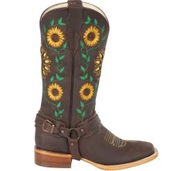 Quincy Wide Square Toe Western Cowgirl Boots - Q322GL6294 -Guadalajara Western Wear Q322GL6294 Side 1024x1024 2x b70bb326 6dd8 46fa a887 2a78ca3ba0d9