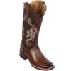 Quincy Wide Square Toe Western Cowgirl Boots - Q322T4259