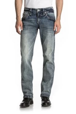 Rock Ramiro J201 Straight Cut Jean -Guadalajara Western Wear RP2240J201 RAMIRO J201 1 front A 63269.1539721921.600.800