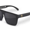 REGULATOR SUNGLASSES: Black Frame / Polarized Black - Gold Emblems