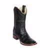 Los Altos Black Aligator Hornback Wide Square Toe Cowboy Boots -Guadalajara Western Wear Untitled 2 8f09dbea 0e78 40e5 83c4 4323163daa8e