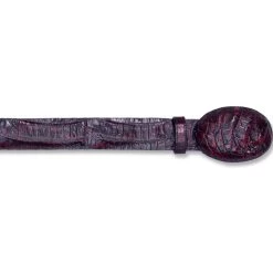 Los Altos Caiman Belly Cowboy Belt