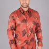 Platini Men's Long Sleeve Shirt - FPL7086 (Plus Size)