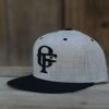 Cowboy Fresh Flat Brim Snapback Grey/Black Brim W/ Black Logo