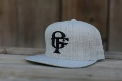 Cowboy Fresh Flat Brim Snapback Grey/Black