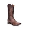 Cuadra Lumber Hueso Caiman Belly Wide Square Toe Cowboy Boot -Guadalajara Western Wear guadalajara western wear website images GDL 2019 15
