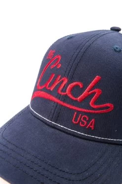 Cinch Navy Logo Trucker Cap -Guadalajara Western Wear mcc0038022 4 585 detail