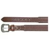 Hooey Pecan Tooled Brown Belt -Guadalajara Western Wear s l400 2